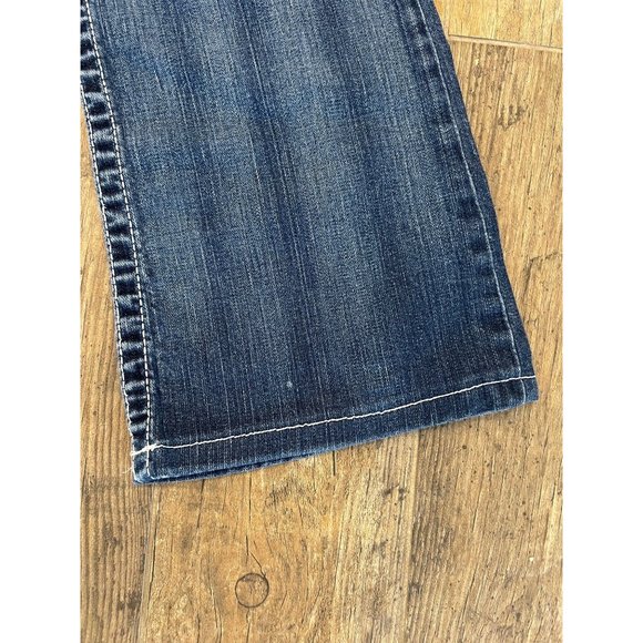 BKE Buckle Kate Blue Jeans Denim Flare Bootcut Women's Size 31x33.5 High Rise - Picture 6 of 6